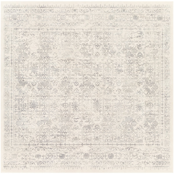 Laurel Foundry Modern Farmhouse DeSoto Oriental Cream/Gray Area Rug
